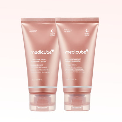 Medicube Collagen Overnight Peel-Off Mask (2 bottles)