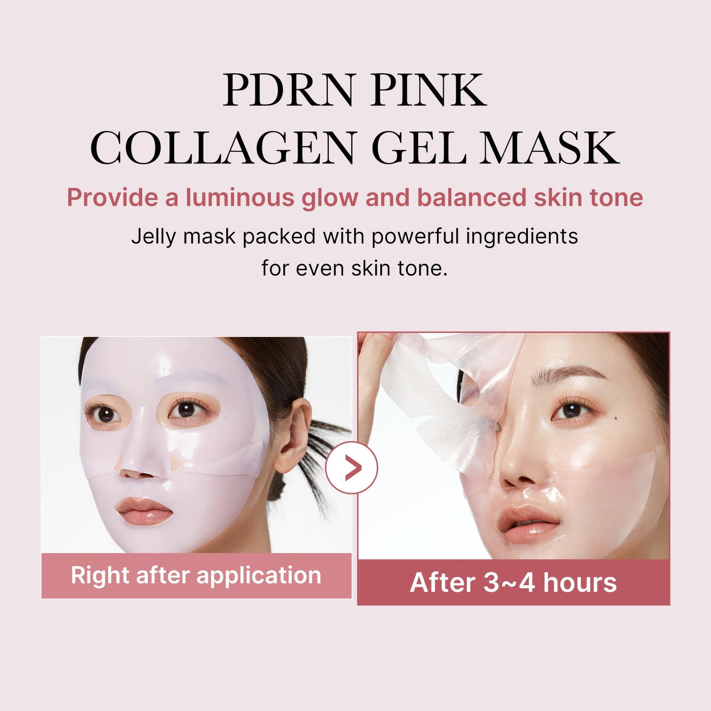 Medicube Salmon DNA PDRN Collagen Jelly Gel Mask (2 box)