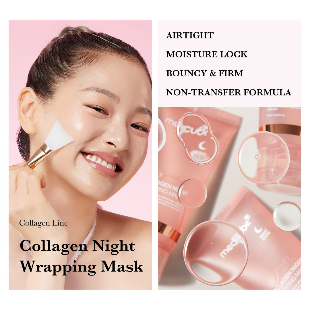 Medicube Collagen Overnight Peel-Off Mask (2 bottles)
